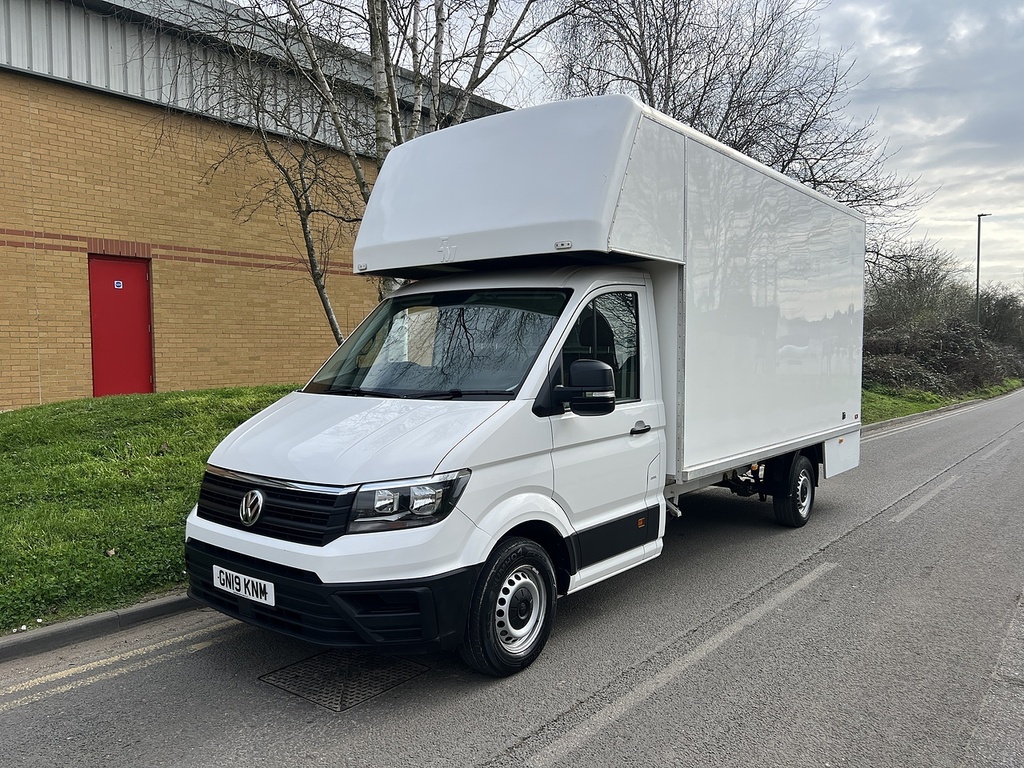Volkswagen Crafter Tdi Cr35 Startline 2.0 Dropwell Luton D White