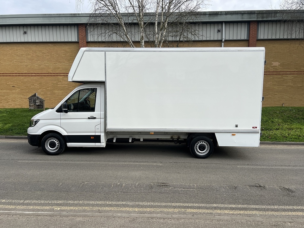 Volkswagen Crafter Tdi Cr35 Startline 2.0 Dropwell Luton D White #2
