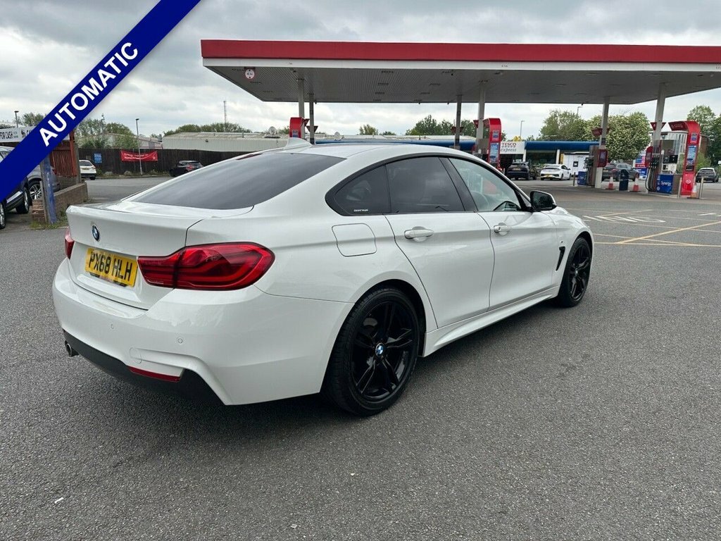 BMW 4 Series Gran Coupe 2L M Sport White #3