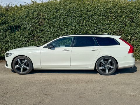 Volvo V90 2.0 D4 R-design White #6