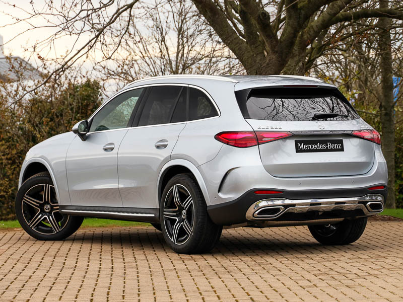 Mercedes-Benz GLC Class Glc 300 4Matic Amg Line Prem Pan 9G-tronic Silver #2