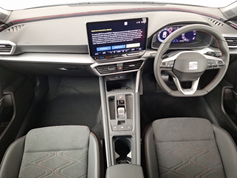 Seat Leon 1.5 Etsi 150 Fr Black Edition Dsg Dap White #3