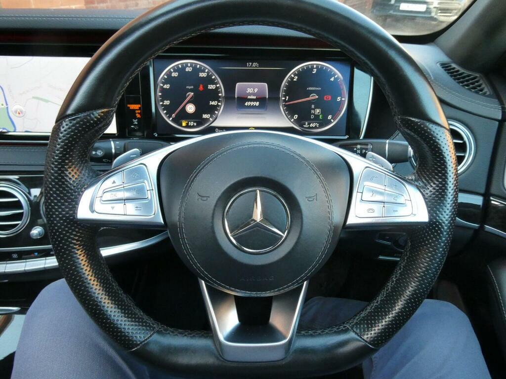 Mercedes-Benz S Class Saloon 3.0 S350ld V6 Amg Line Premium Plus G-tro White #5