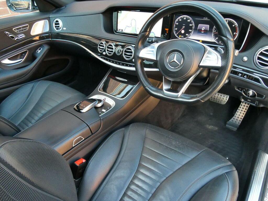 Mercedes-Benz S Class Saloon 3.0 S350ld V6 Amg Line Premium Plus G-tro White #2