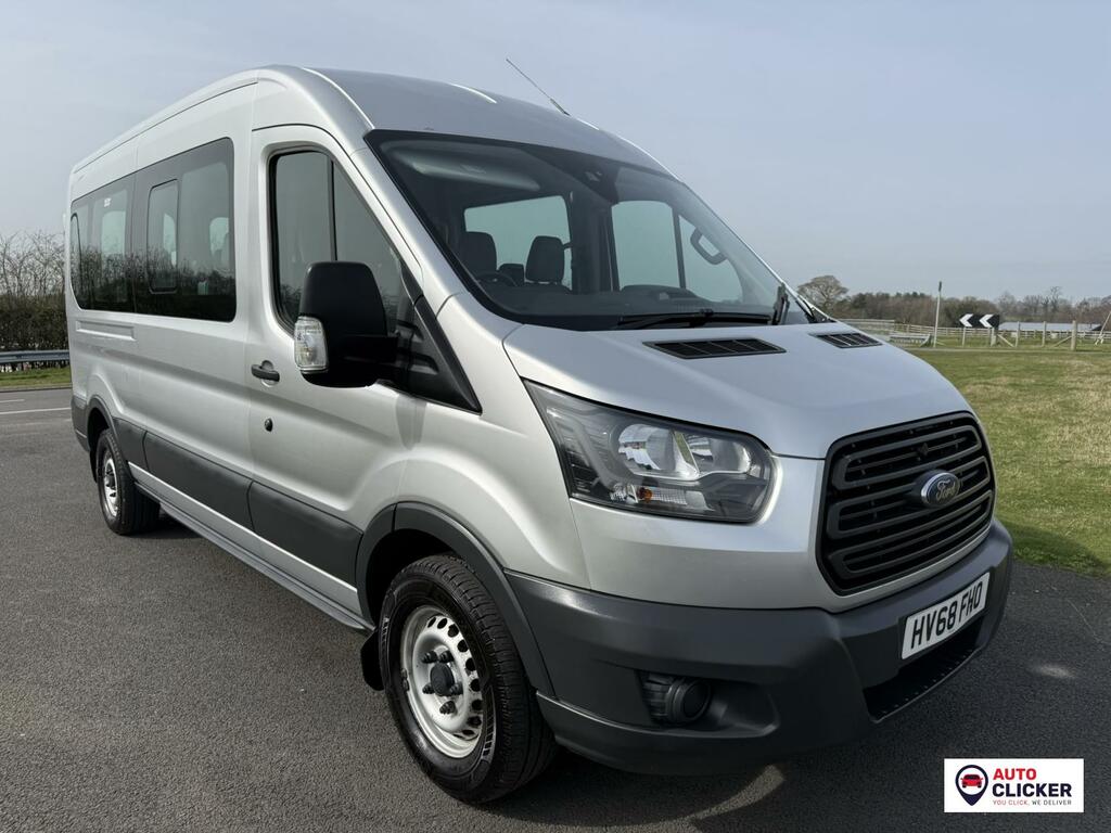 Ford Transit Custom 2.2 Tdci 410 Hdt Minibus L3 H2 HV68FHO Silver #3