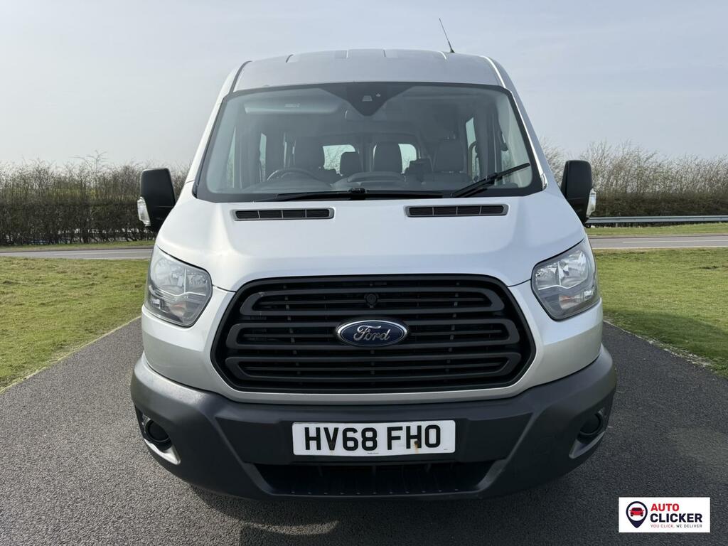 Ford Transit Custom 2.2 Tdci 410 Hdt Minibus L3 H2 HV68FHO Silver #2