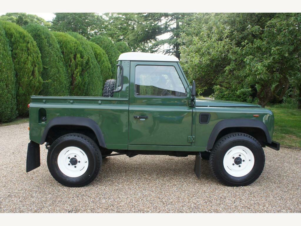 Land Rover Defender 90 2.5 Td5 Pick-up Green #6