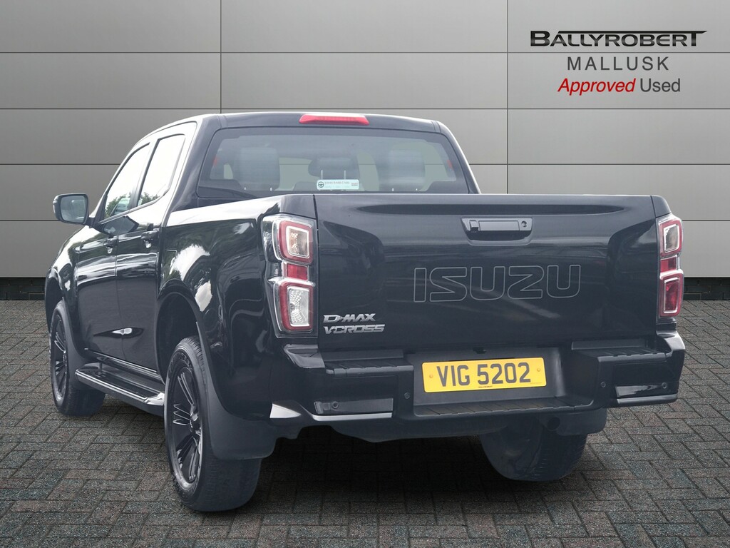 Isuzu D-Max 1.9 V-cross Double Cab 4X4 Black #2