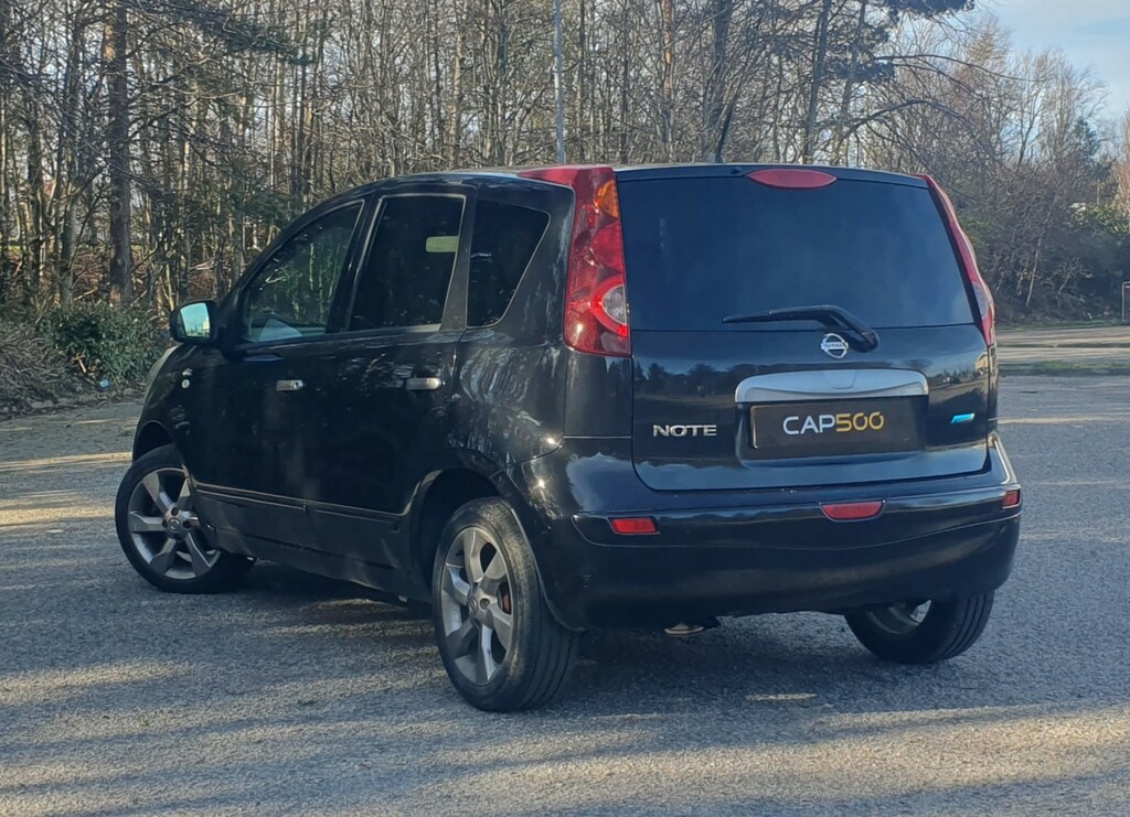 Nissan Note 1.4 16V N-tec Black #4
