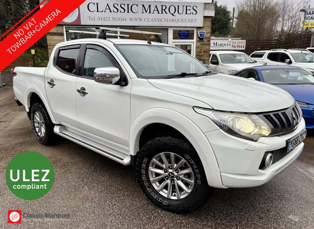 Mitsubishi L200 2.4 Di-d Dc Barbarian Pickup Double Cab White