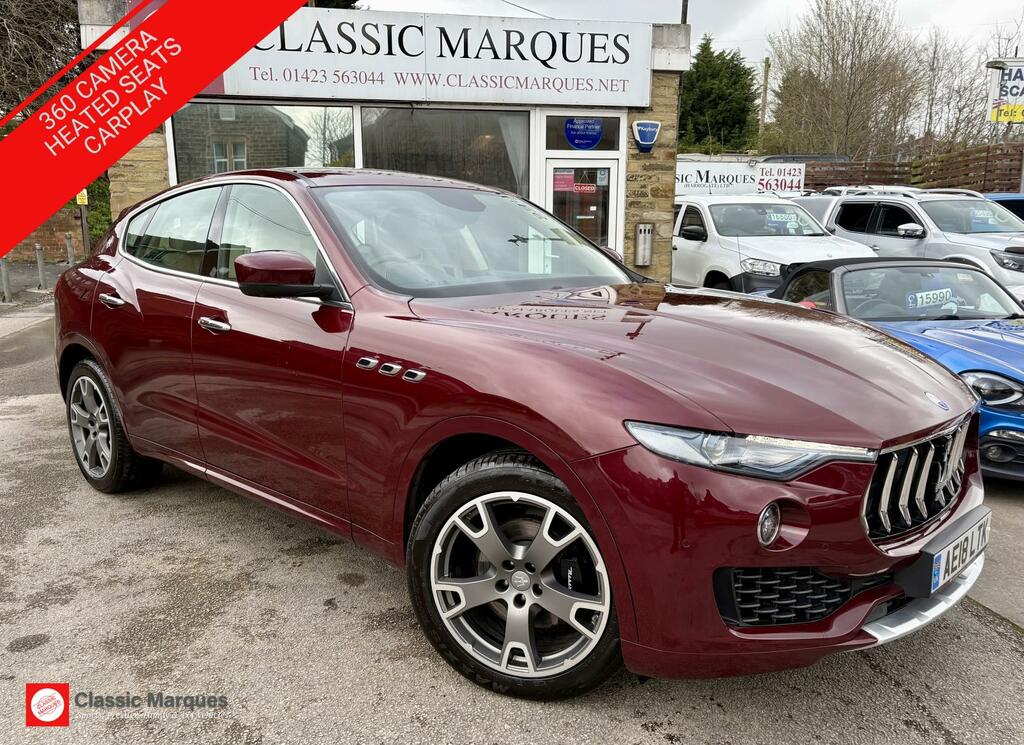 Maserati Levante 3.0D V6 Suv Zf 4Wd Euro 6 Ss 275 Ps Red