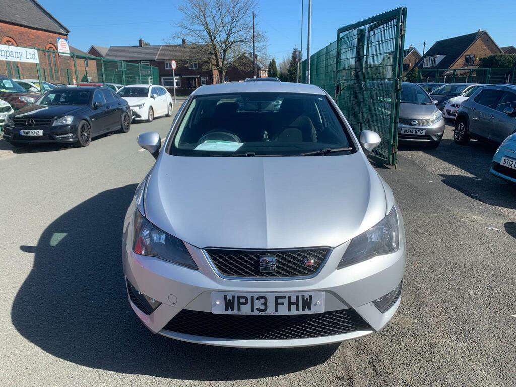 Seat Ibiza 1.6 Tdi Cr Fr Sport Coupe Euro 5 Silver #2