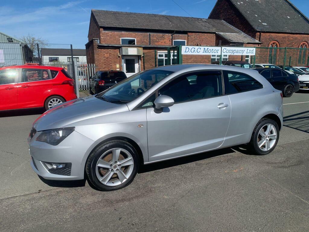 Seat Ibiza 1.6 Tdi Cr Fr Sport Coupe Euro 5 Silver #3