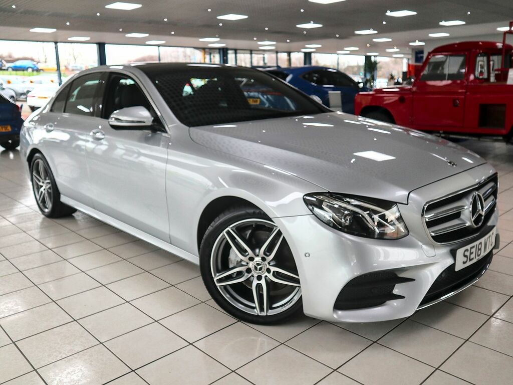 Mercedes-Benz E Class 2.0 E220 D Amg Line Premium G-tronic Silver