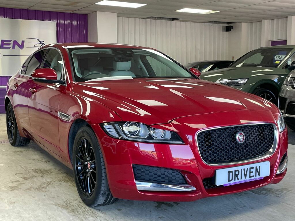 Jaguar XF Diesel Red #3