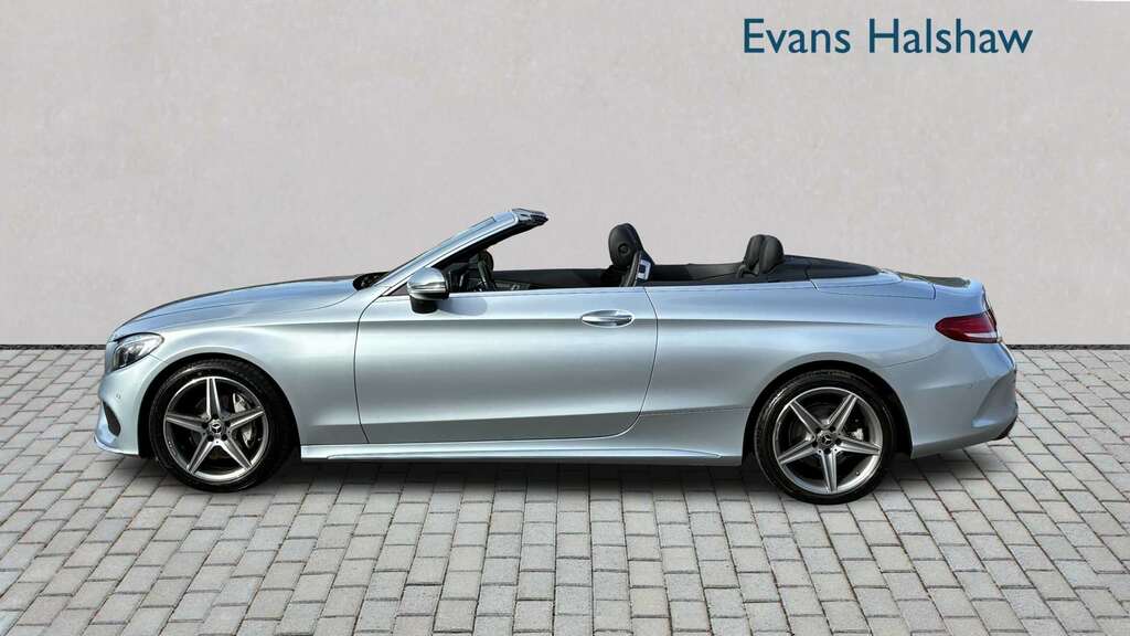 Mercedes-Benz C Class C220d Amg Line 2017 Silver #4