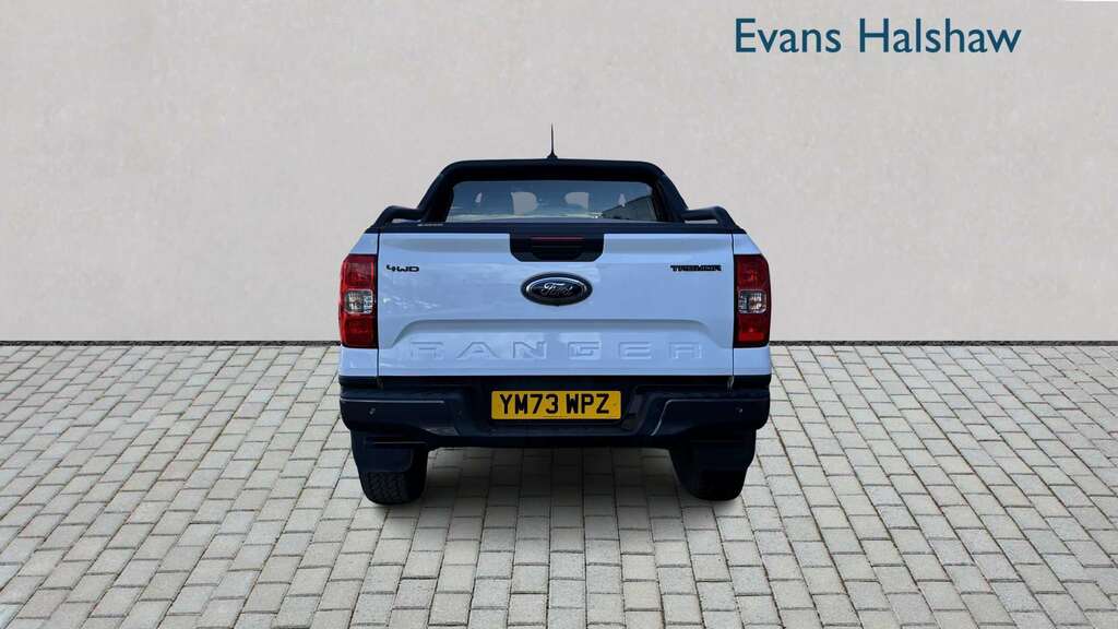 Ford Ranger Pick Up Double Cab Tremor 2.0 Ecoblue 205 202 YM73WPZ White #4