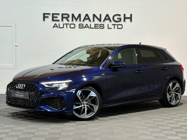 Audi A3 1.5 Tfsi 35 S Line Sportback S Tronic E Blue #4