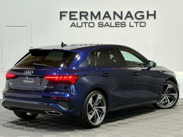 Audi A3 1.5 Tfsi 35 S Line Sportback S Tronic E Blue #6