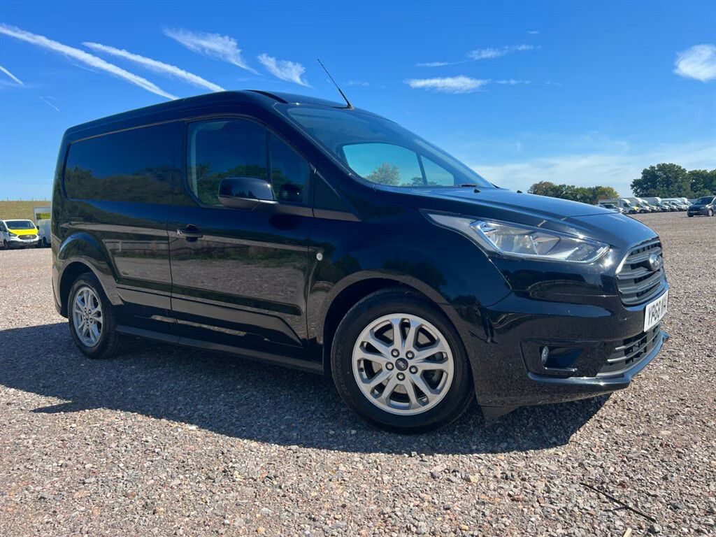 Ford Transit Connect 200 Limited Tdci Panel Van Black #4