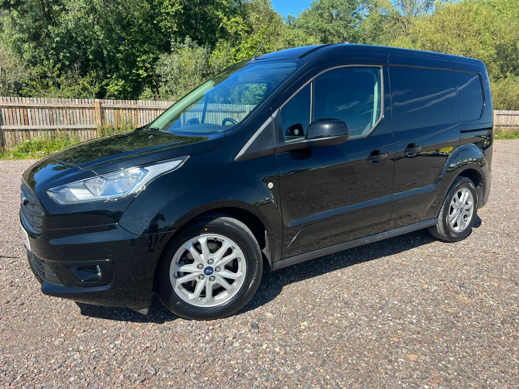 Ford Transit Connect 200 Limited Tdci Panel Van Black #3