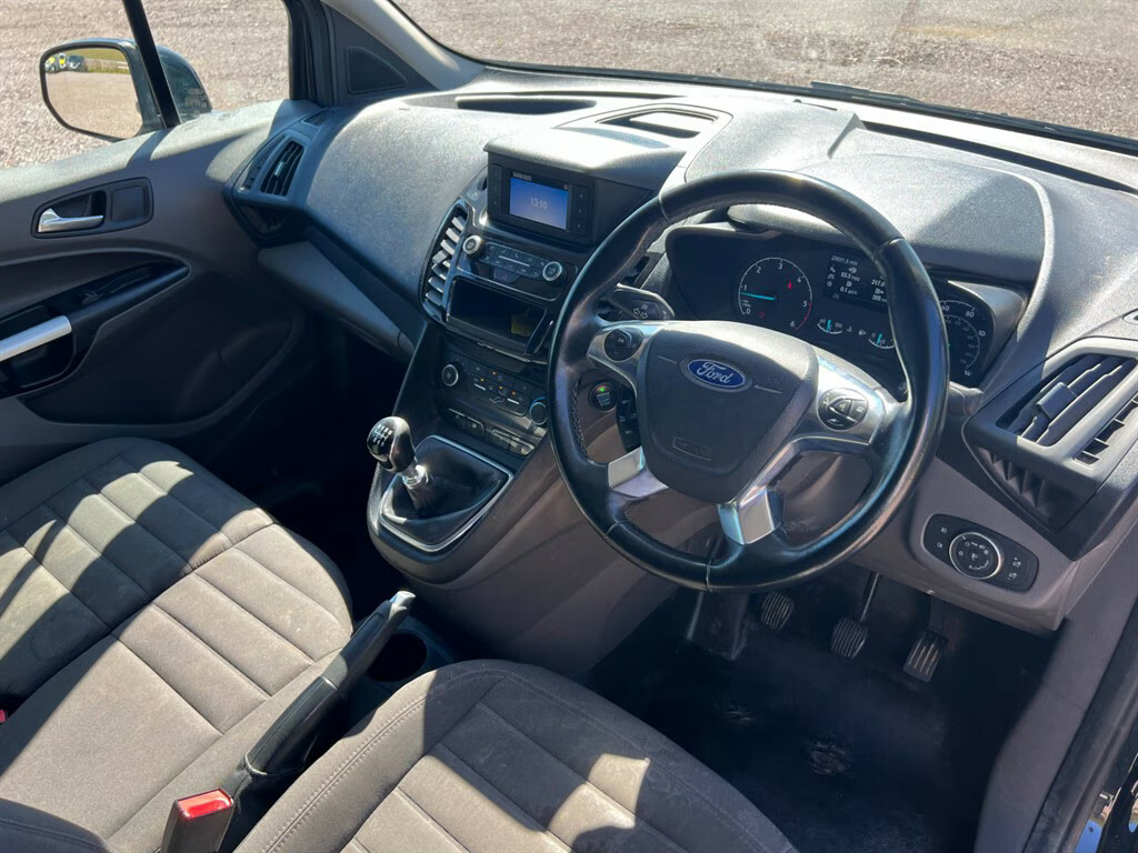 Ford Transit Connect 200 Limited Tdci Panel Van Black #5