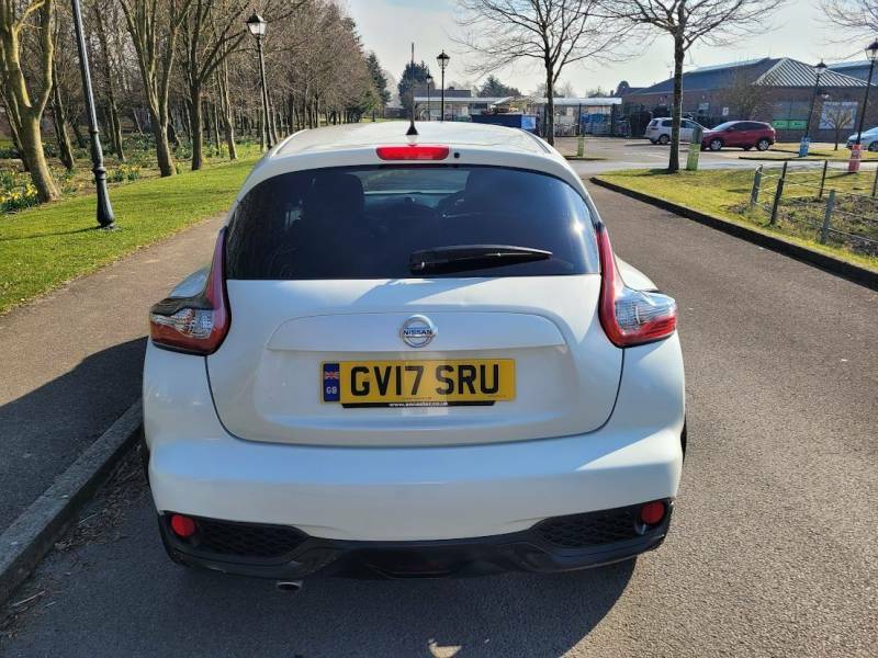 Nissan Juke 1.5 Dci N-connecta GV17SRU White #6