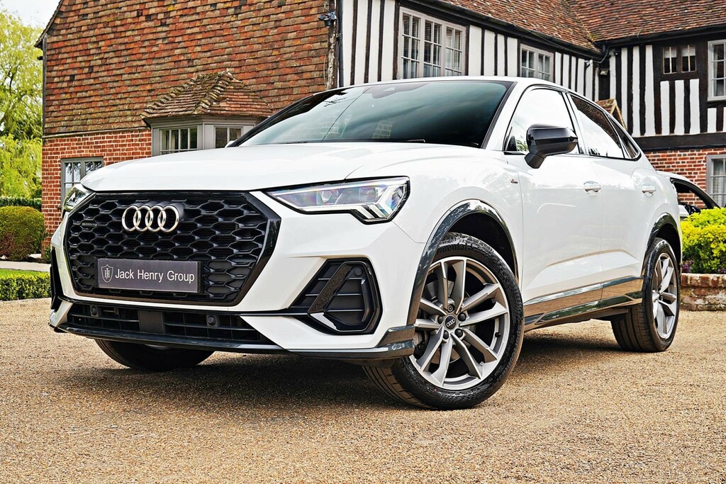 Audi Q3 Sportback 40 Tdi Black Edition Quattro 4 White