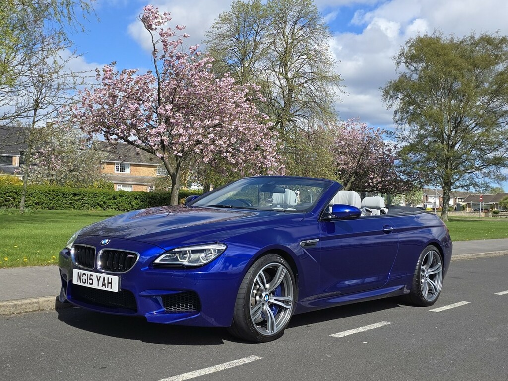 BMW M6 4.4 M6 Convertible Blue #4