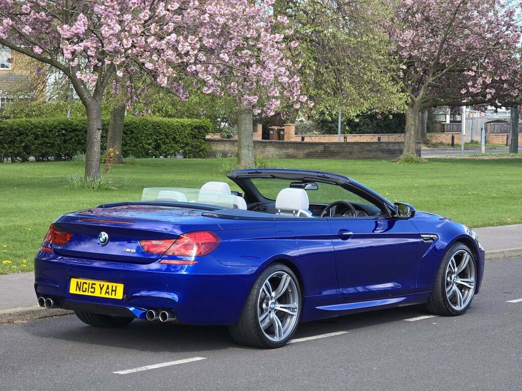 BMW M6 4.4 M6 Convertible Blue #3