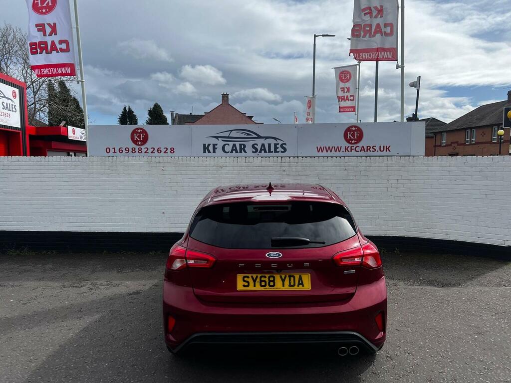 Ford Focus Hatchback 1.5 Ecoblue St-line X Euro 6 Ss Red #5