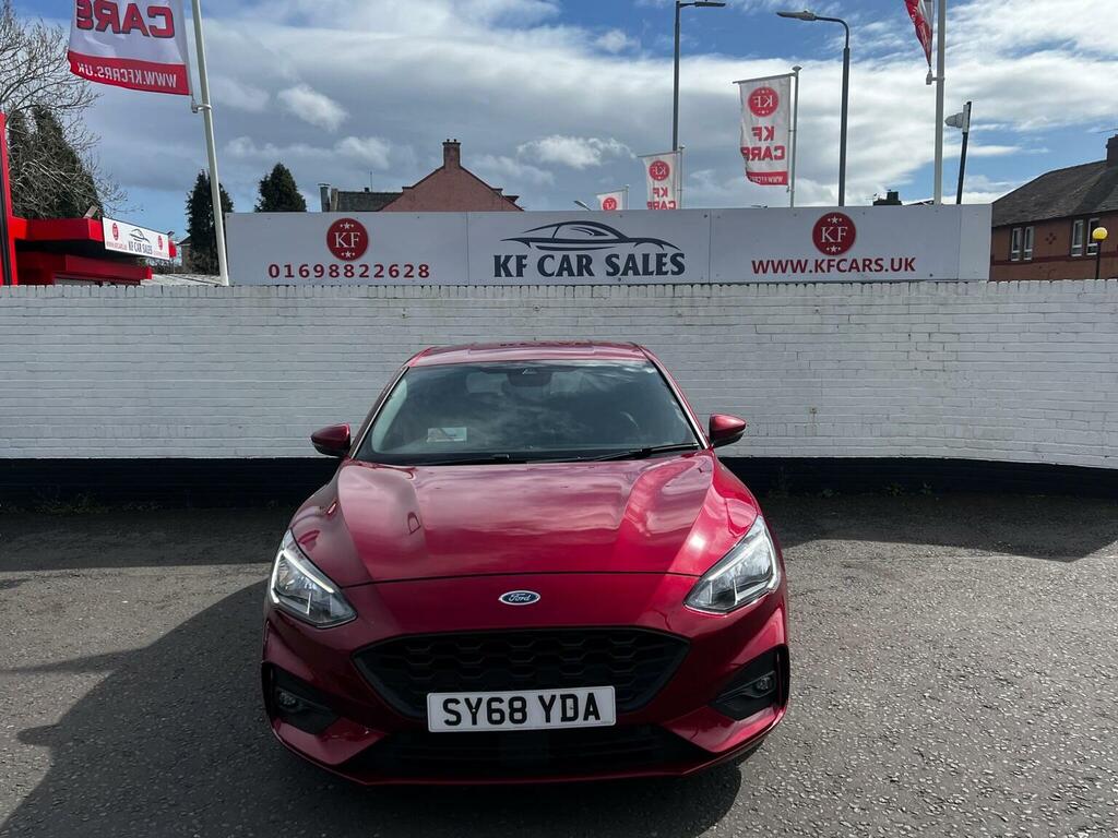 Ford Focus Hatchback 1.5 Ecoblue St-line X Euro 6 Ss Red #2