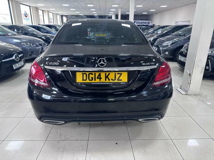 Mercedes-Benz C Class 2.1 C220 Bluetec Amg Line G-tronic Euro 6 Ss 4 Black #4