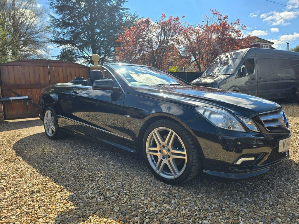 Mercedes-Benz E Class 2.1 E250 Cdi Blueefficiency Sport Edition 125 Cabr Black