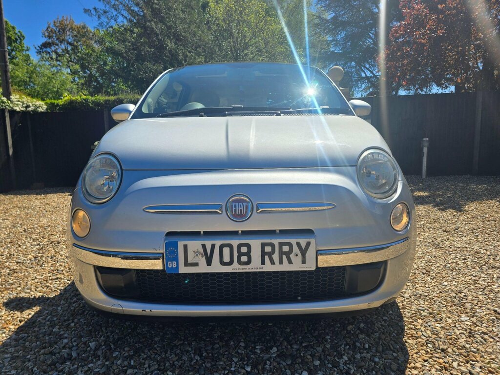 Fiat 500 1.2 Lounge Euro 4 Silver #4