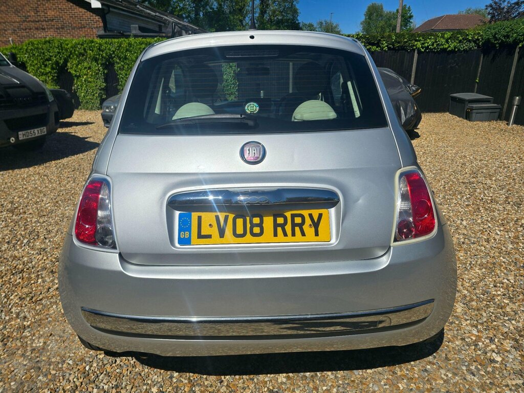 Fiat 500 1.2 Lounge Euro 4 Silver #5