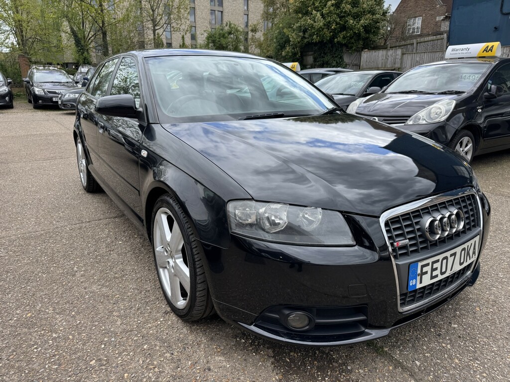 Audi A3 2.0 Tfsi S Line 2007 Black