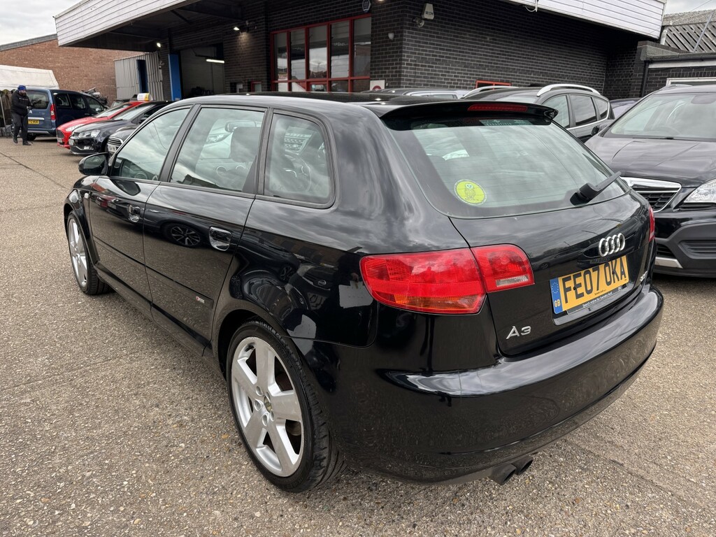 Audi A3 2.0 Tfsi S Line 2007 Black #3