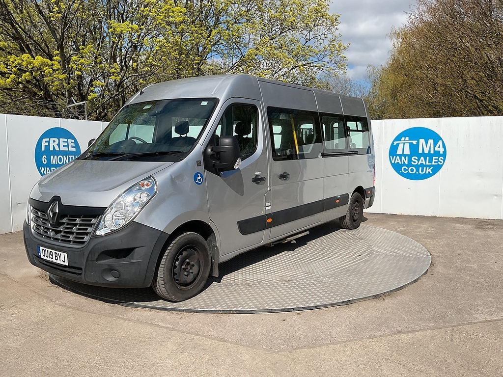 Renault Master Dci 35 Business Wheelchair Access Minibus U8021 Grey #5