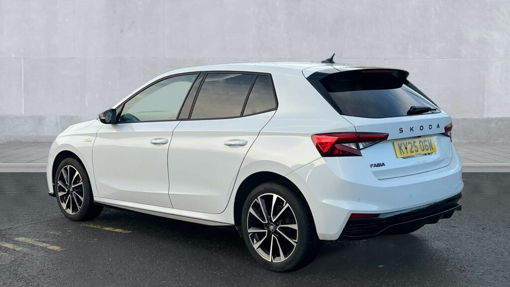 Skoda Fabia Fabia 1.0 Tsi 116 Monte Carlo Edition Dsg White #3