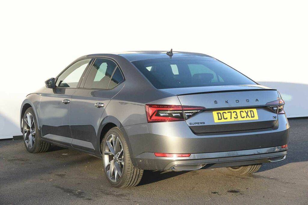 Skoda Superb 1.4 Tsi Iv Sport Line Plus Dsg Grey #3