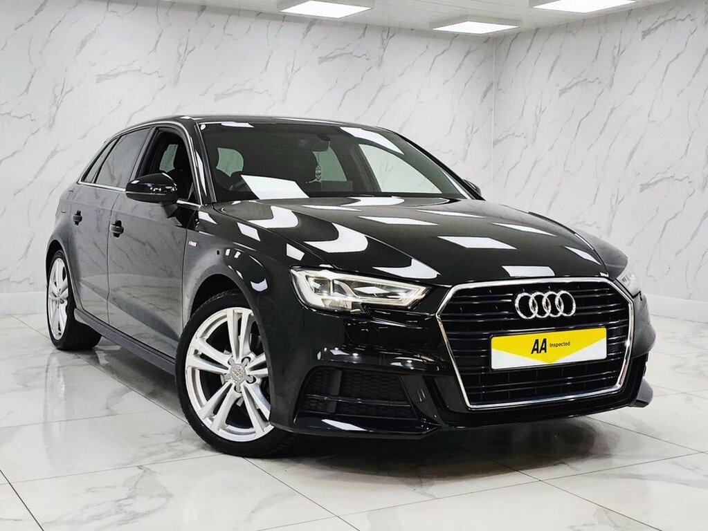 Audi A3 1L S Line Black #4