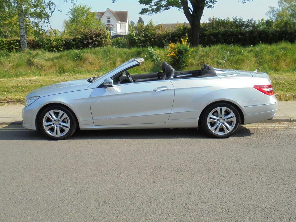Mercedes-Benz E Class 2.1 E220 Cdi Blueefficiency Se Cabriolet G-tronic Silver #6