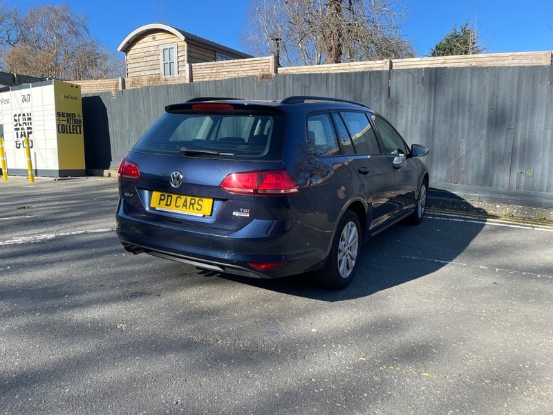 Volkswagen Golf Se Tsi Bluemotion Technology Blue #3