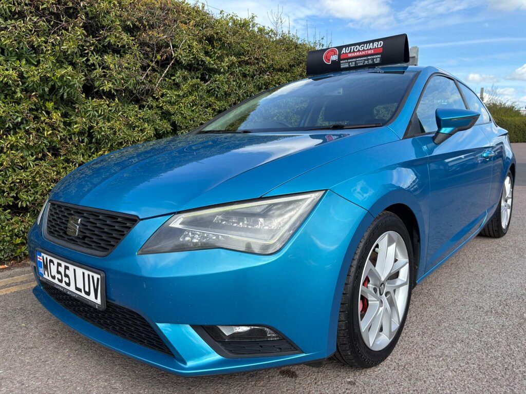 Seat Leon 2.0 Tdi Cr Se Sport Coupe Euro 5 Ss Blue #2