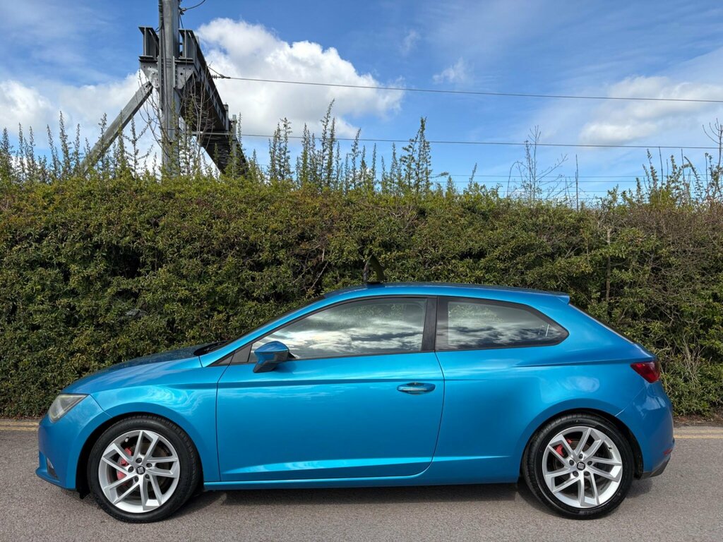 Seat Leon 2.0 Tdi Cr Se Sport Coupe Euro 5 Ss Blue #4