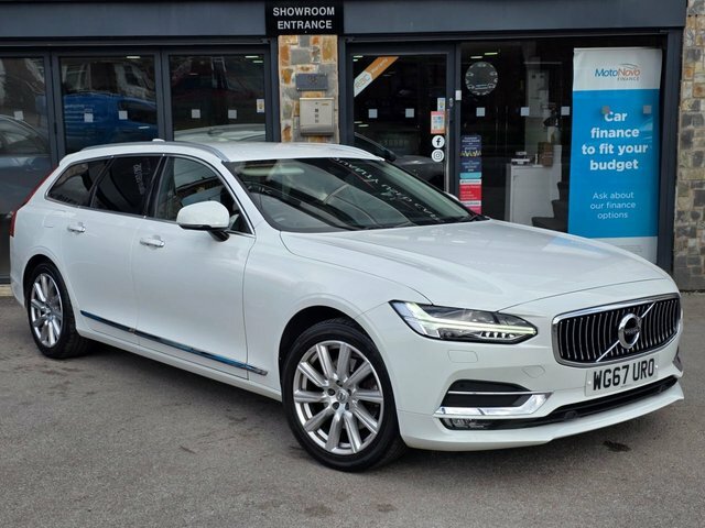 Volvo V90 2017 2.0 D4 Inscription Estate Eur White #6