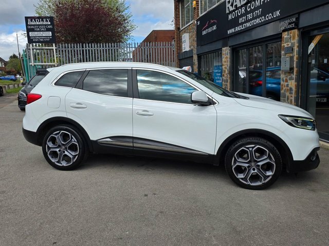 Renault Kadjar 2017 1.6 Dci Dynamique S Nav Suv White #4