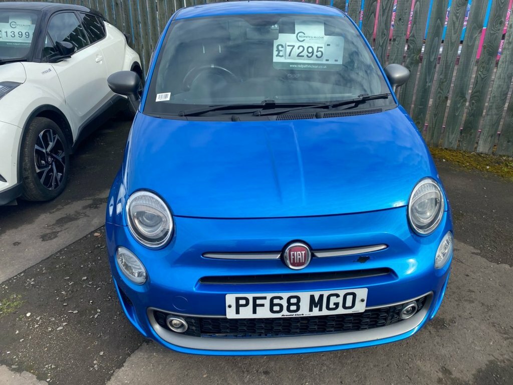 Fiat 500 1.2L S Blue #2