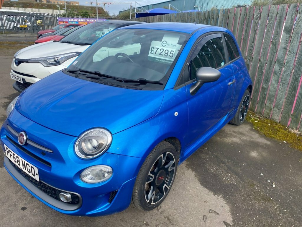 Fiat 500 1.2L S Blue #3